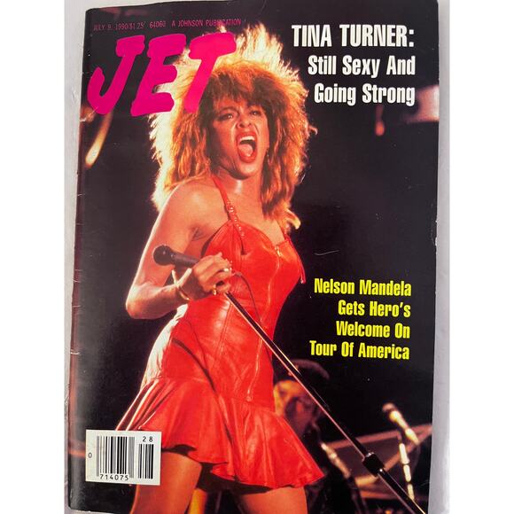 Vintage Jet Magazines Lot (2) 1990 - Tina Turner, Natalie Cole - Picture 3 of 5